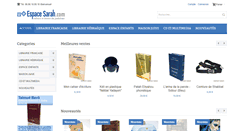 Desktop Screenshot of espacesarah.com
